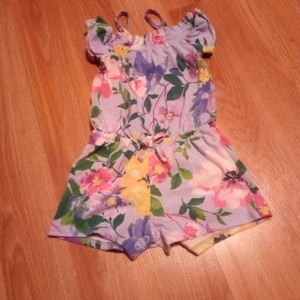 Adorable floral babygirl romper